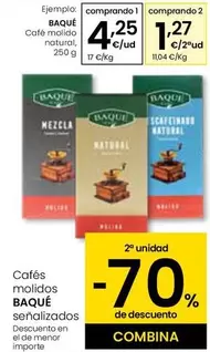 Baqué - Café Molido Natural
