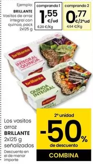 Brillante - Vasitos De Arroz Integral Con Quinoa