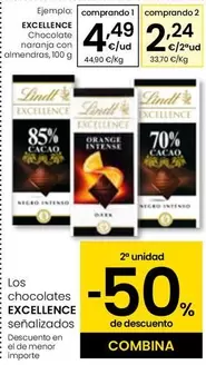 Excellence - Chocolate Naranja Con Almendras