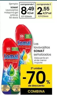 Somat - Lavavajillas Maquina Gel Antical