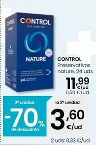 Control - Preservativos Nature