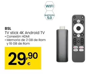 Bsl - Tv Stick 4k Android Tv