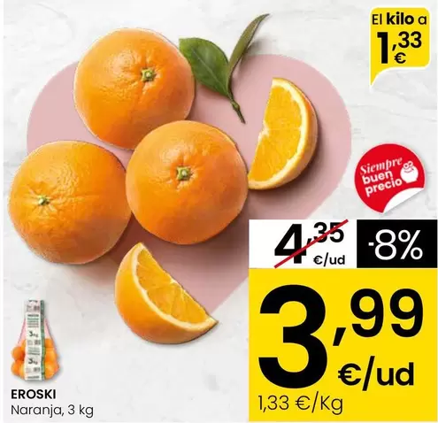 Eroski - Naranja