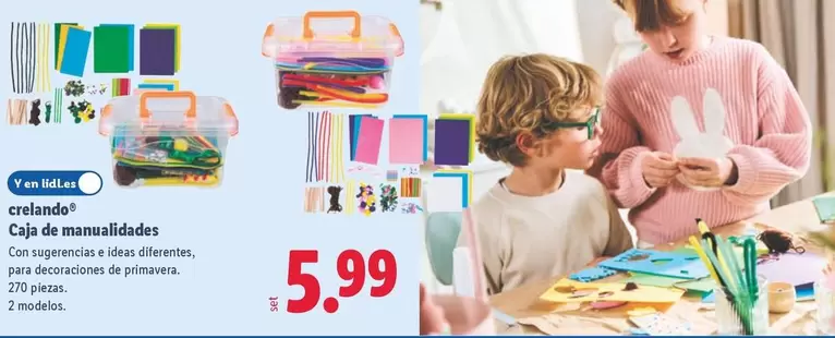Crelando - Caja De Manualidades