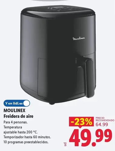 Moulinex - Freidora De Aire