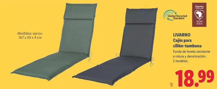 Livarno - Cojín Para Sillón-Tumbona
