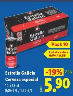 Estrella Galicia - Cerveza Especial