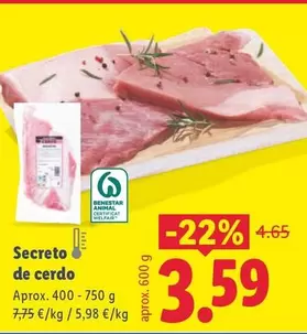 Secreto De Cerdo
