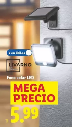 Livarno - Foco Solar LED 