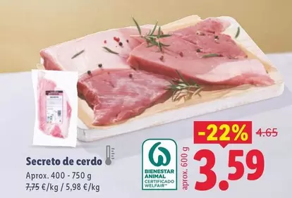 Secreto De Cerdo