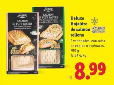 Deluxe - Hojaldre De Salmon Relleno