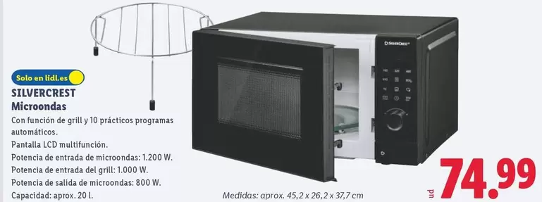 SilverCrest - Microondas