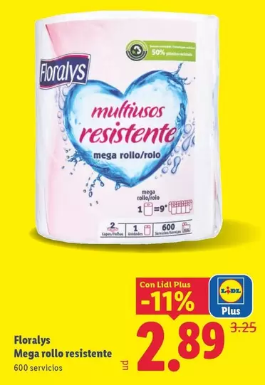 Floralys - Mega Rollo Resistente