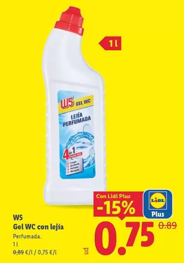 W5 - Gel Wc Con Lejía