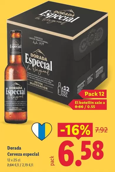 Dorada - Cerveza Especial