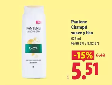 Pantene - Champú Suave Y Liso