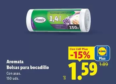 Aromata - Bolsas Para Bocadillo