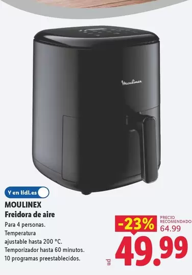 Moulinex - Freidora De Aire