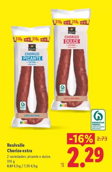 Realvalle - Chorizo Extra