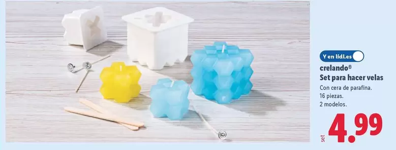 Crelando - Set Para Hacer Velas