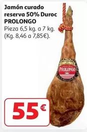 Prolongo - Jamón Curado Reserva 50% Duroc