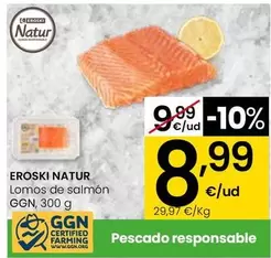 Eroski Natur - Lomos De Salmon Ggn