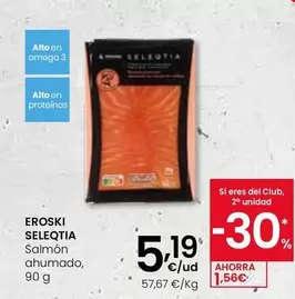 Eroski Seleqtia - Salmon Ahumado