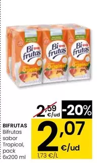 Bifrutas - Sabor Tropical