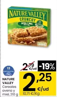 Nature Valley - Cereales Avena Y Miel