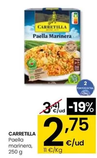 Carretilla - Paella Marinera