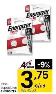Energizer - Pilas Especiales
