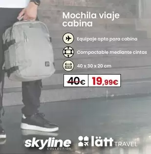 Mochila Viaje Cabina