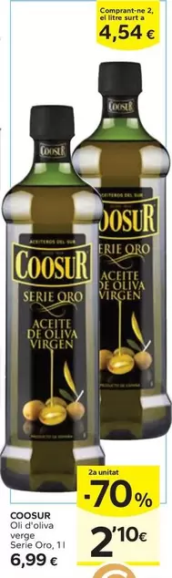 Coosur - Oli D'oliva Verge Serie Oro