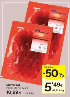 Matorral - Pernil Ibèric