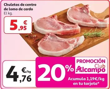Chuletas Centro Cerdo#Centro Chuletas Cerdo X6