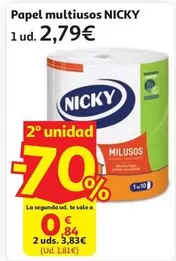 Nicky - Papel Multiusos