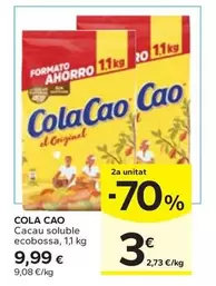 Cola Cao - Cacau Soluble Ecobossa