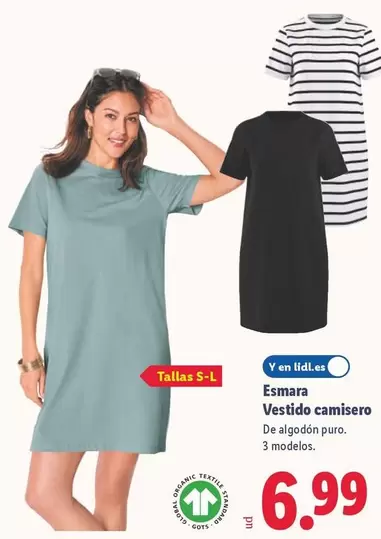 Esmara - Vestido Camisero