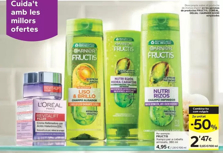 Garnier - Fructis Xampú Per A Cabells