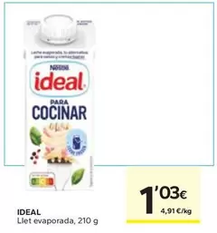 Nestlé - Ideal Llet Evaporada
