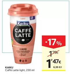 Kaiku - Caffe Latte Light