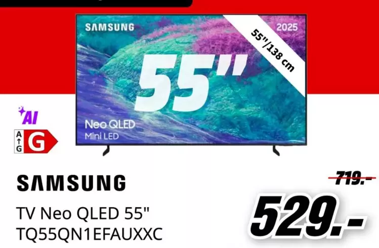 Samsung - Tv Neo Qled 55 Tq55qn 1 Efeauxxc