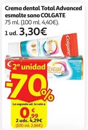 Colgate - Crema Dental Total Advanced Esmalte Sano