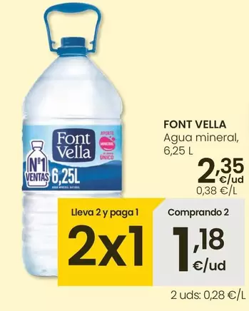 Font Vella - Agua Mineral