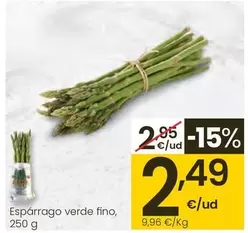 Esparrago Verde Fino