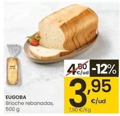 Eugoba - Brioche Rebanadas