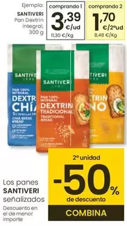 Santiveri - Pan Dextrin Integral