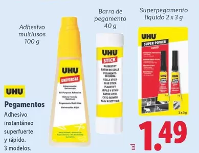 Uhu - Pegamentos