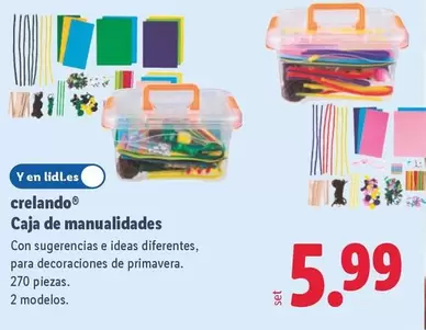 Crelando - Caja De Manualidades
