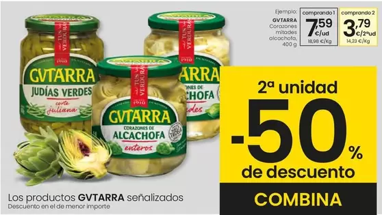 Gvtarra - Corazones Mitades Alcachofa